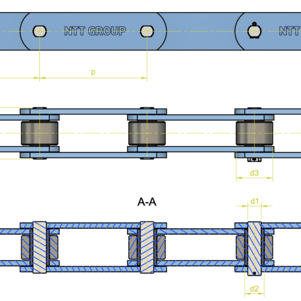 Conveyor chains M Type B