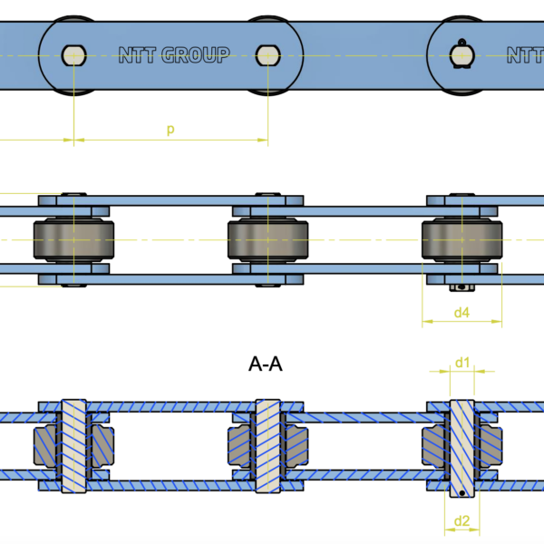 Conveyor chains M Type C