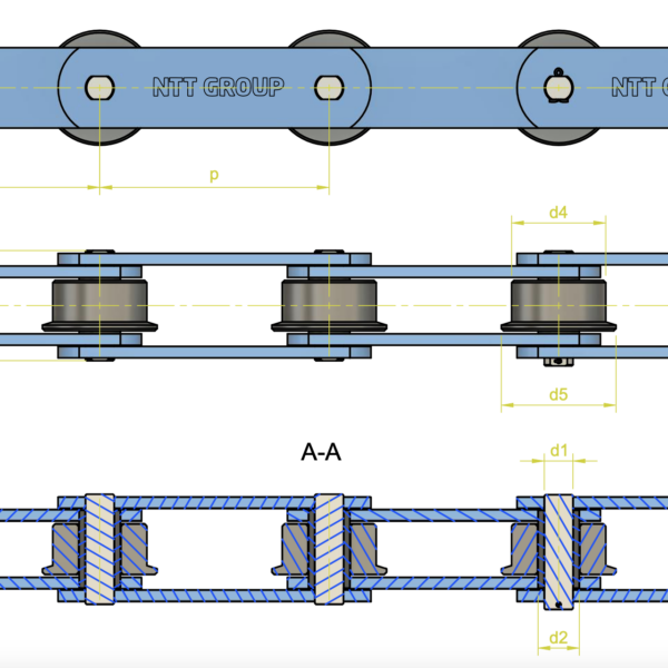 Conveyor chains M Type D