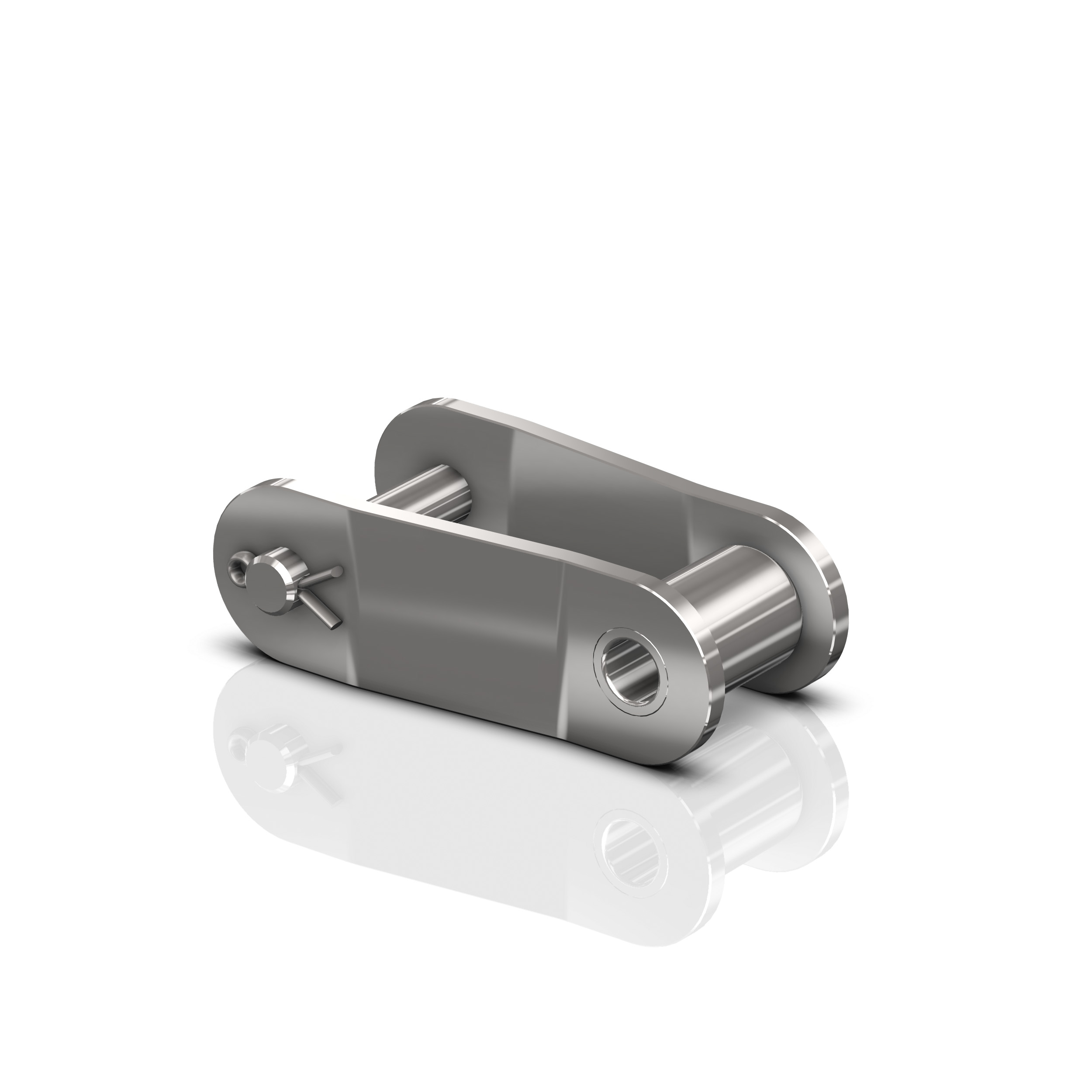 Roller chain Tsubaki RF2040 SS S OL - ANSI Double Pitch SS (Offset Link)