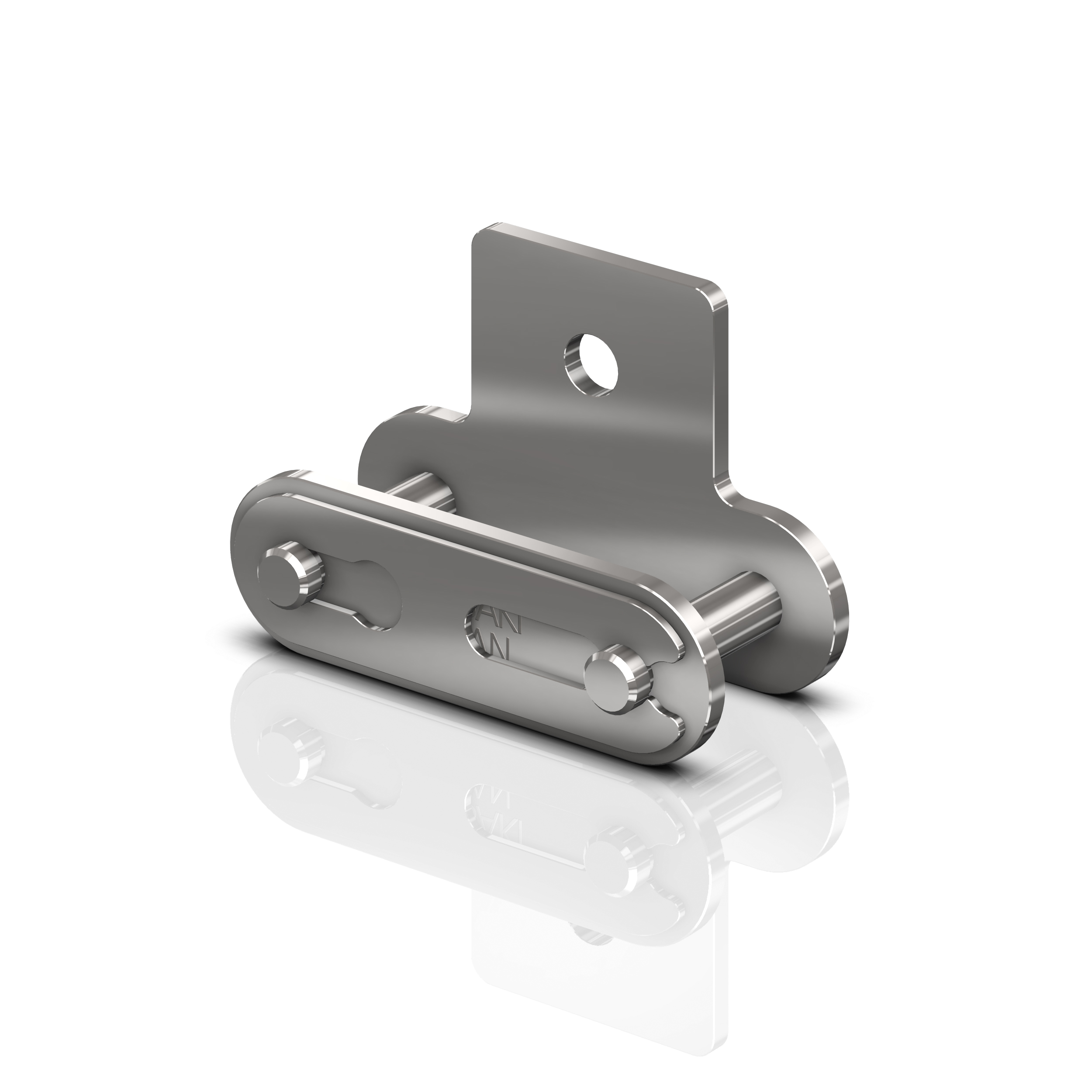 Roller chain Tsubaki RF2040 SS SA1 CL (SC) - ANSI Double Pitch SS (Connecting Link - spring clip type)