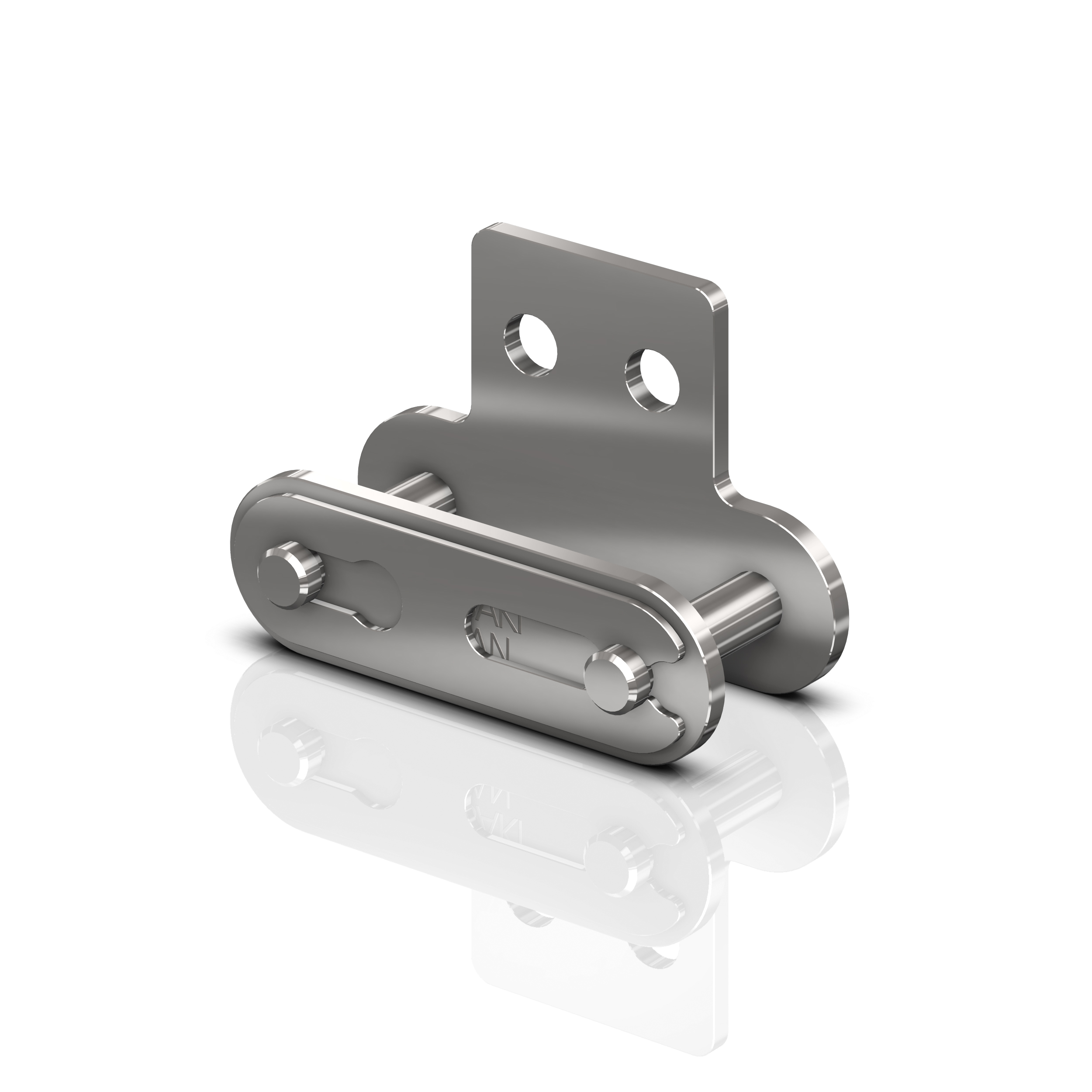 Roller chain Tsubaki RF2040 SS SA2 CL (SC) - ANSI Double Pitch SS (Connecting Link - spring clip type)