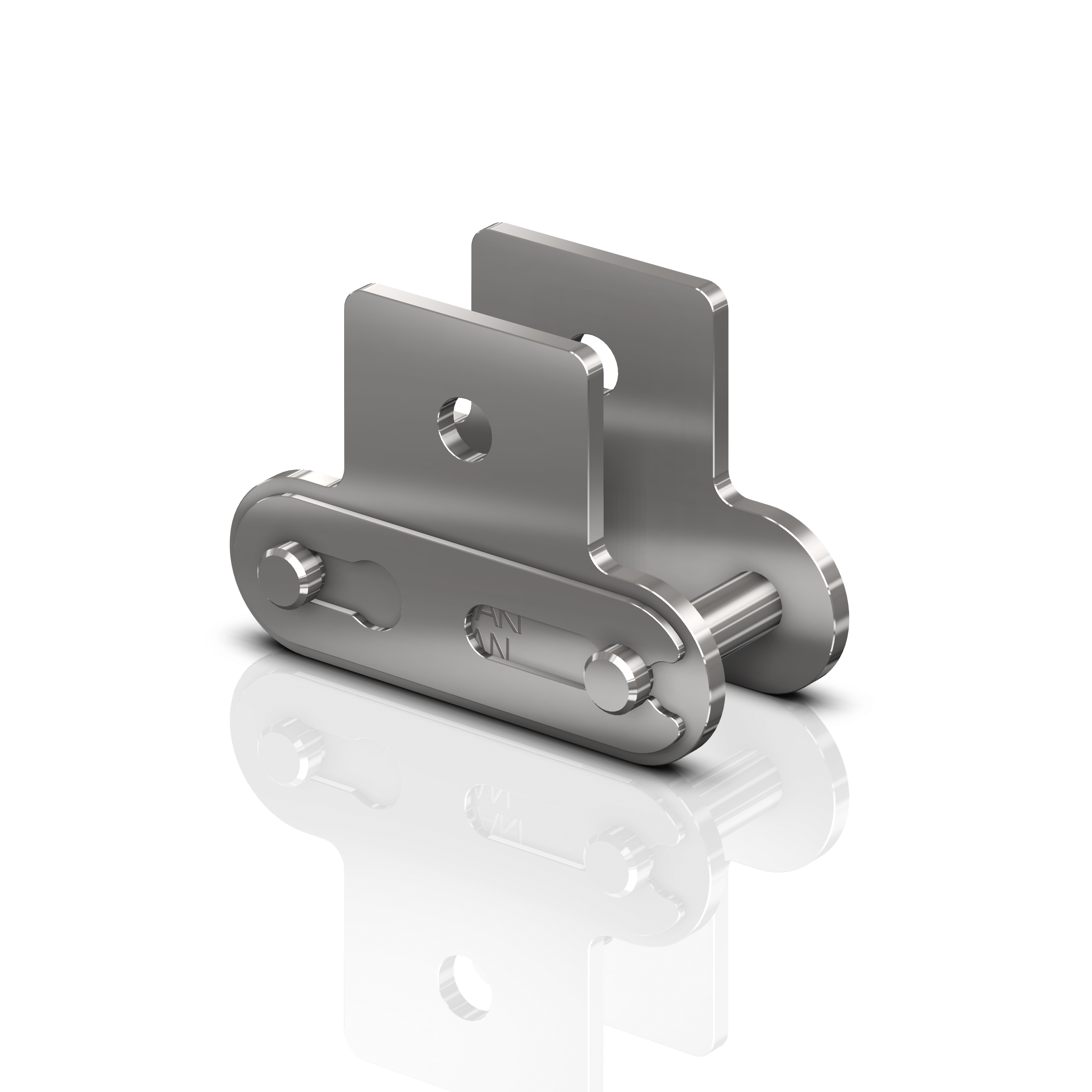 Roller chain Tsubaki RF2040 SS SK1 CL (SC) - ANSI Double Pitch SS (Connecting Link - spring clip type)