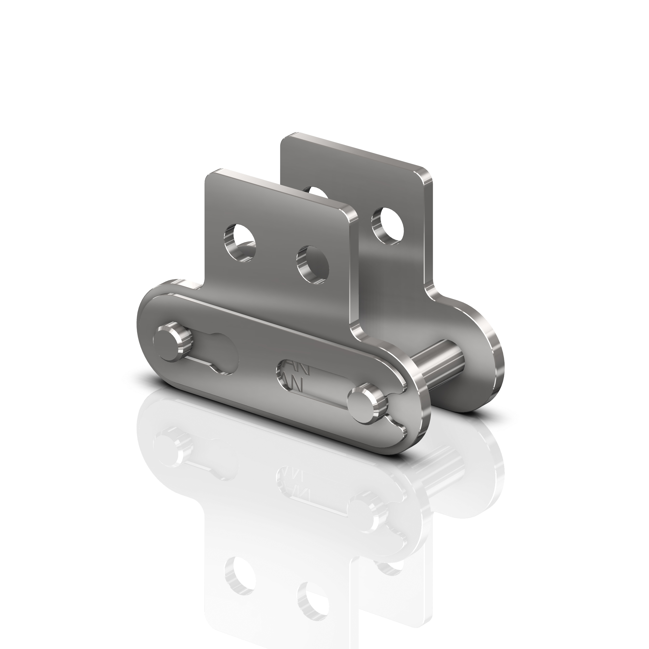 Roller chain Tsubaki RF2040 SS SK2 CL (SC) - ANSI Double Pitch SS (Connecting Link - spring clip type)