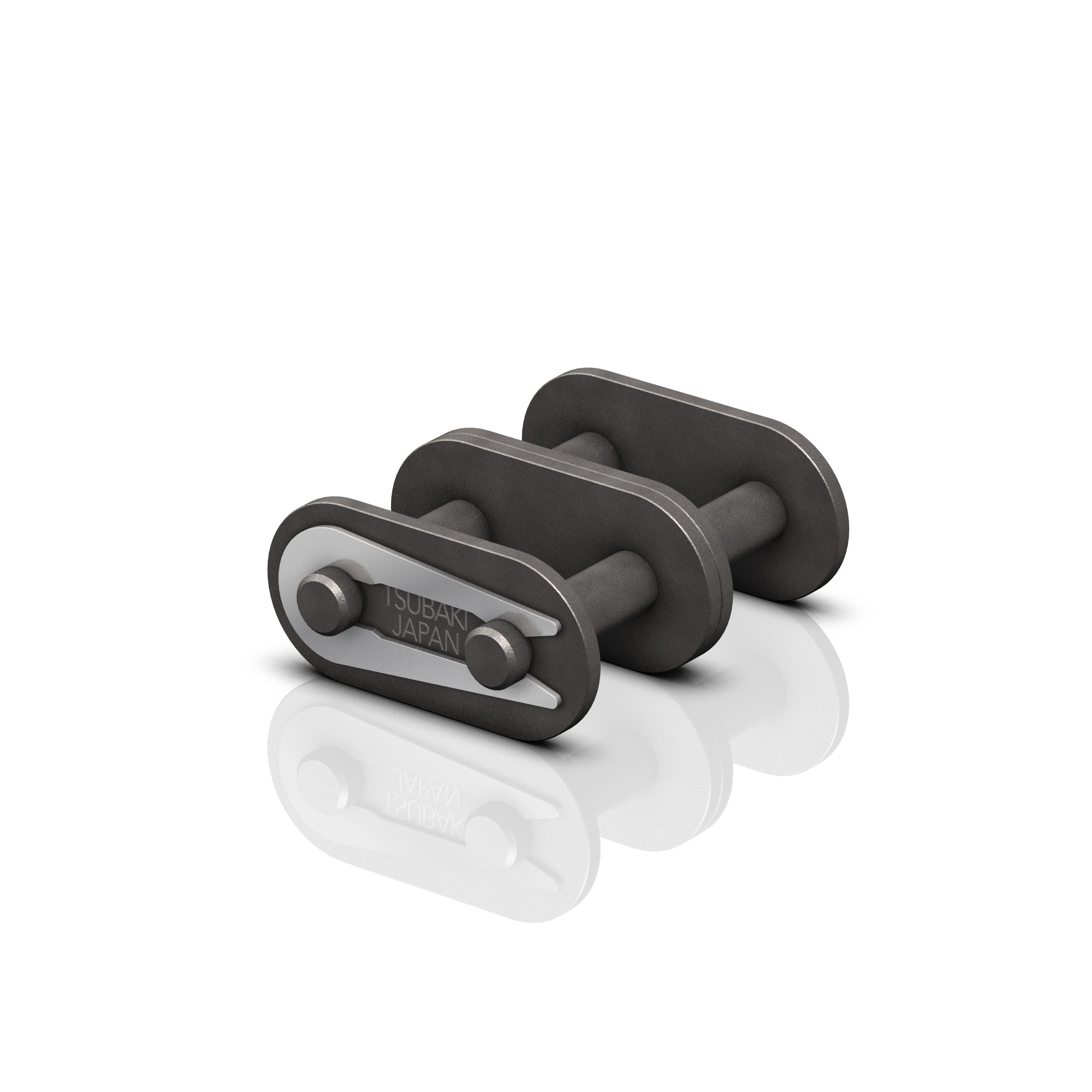 Roller chain Tsubaki RF12B 2 CL (SC) - BS Single Pitch Standard RF (Connecting Link - spring clip type)